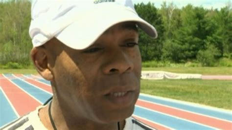 Former Sudbury track coach and one of his former sprinters could .